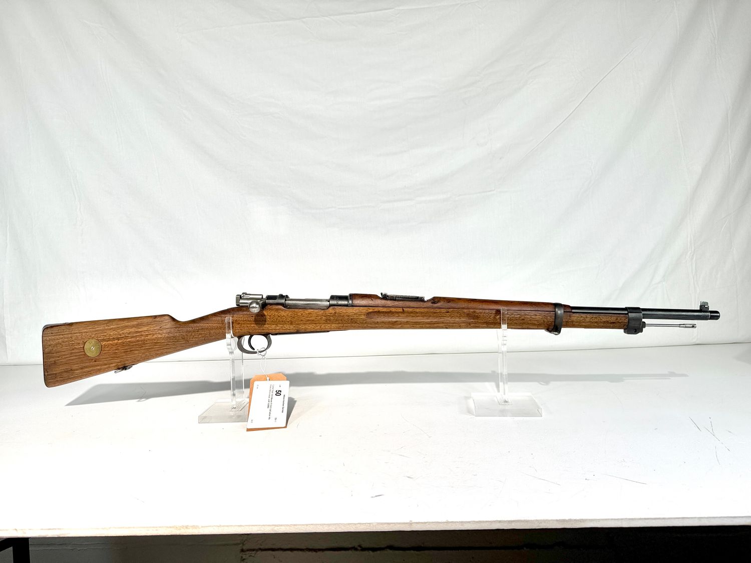 50 Gustaf Stad 1902 Mauser 6.5x55 bolt action rifle