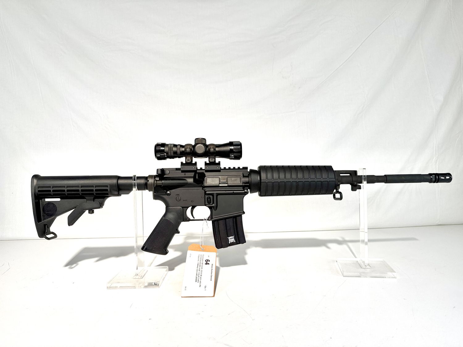 64 Bushmaster XM15-E2S .223-5.56 semi auto rifle