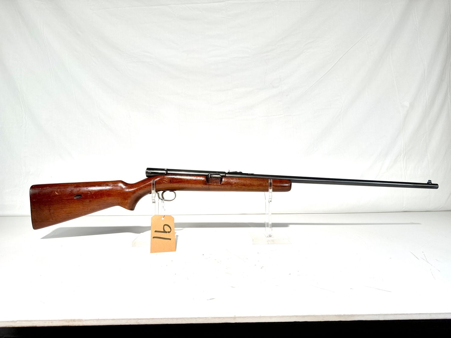 91 WINCHESTER MOD 74 22 SHORT SEMI AUTO RIFLE