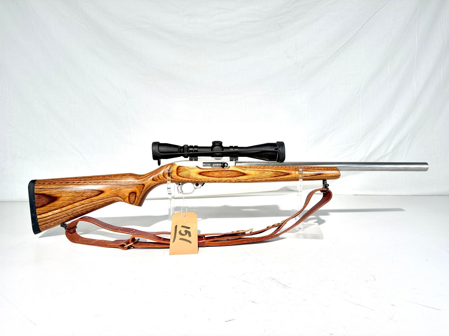 151 RUGER 10/22 DELUXE SPORTER 22LR SEMI AUTO RIFLE