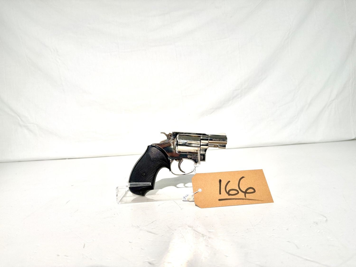 166 SMITH &amp; WESSON MOD 36 .38 SPCL REVOLVER