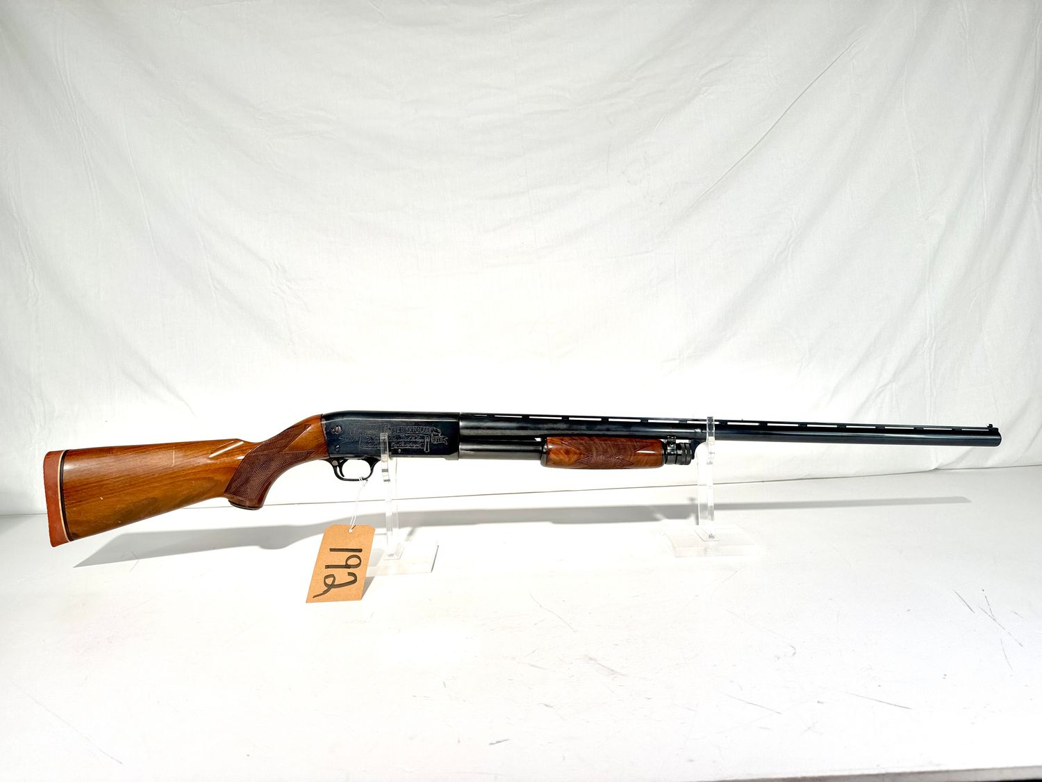 192 ITHACA MOD 37 FEATHERLIGHT 12 GA PUMP SHOTGUN