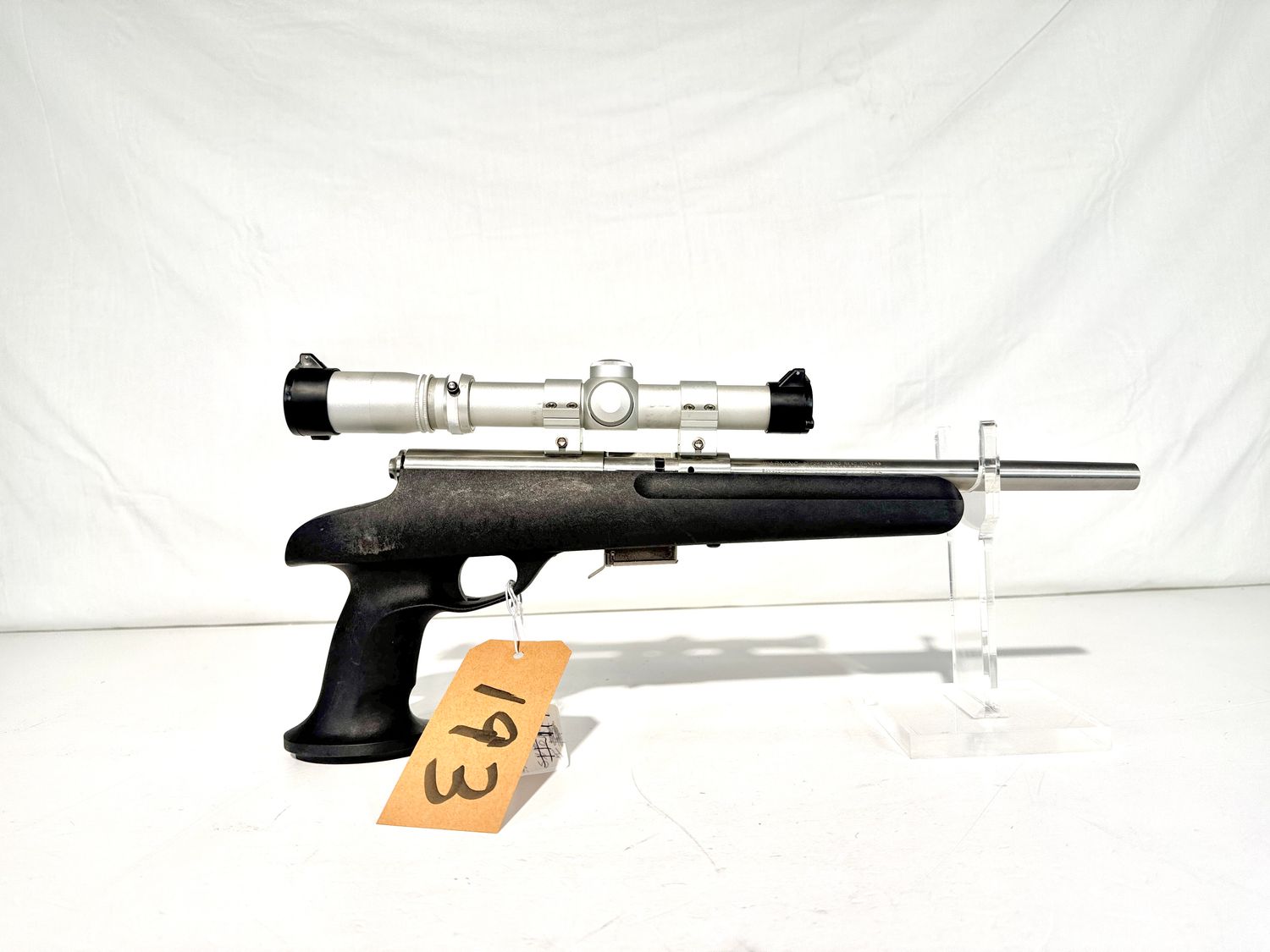 193 SAVAGE MODEL 503 17 HMR BOLT ACTION PISTOL