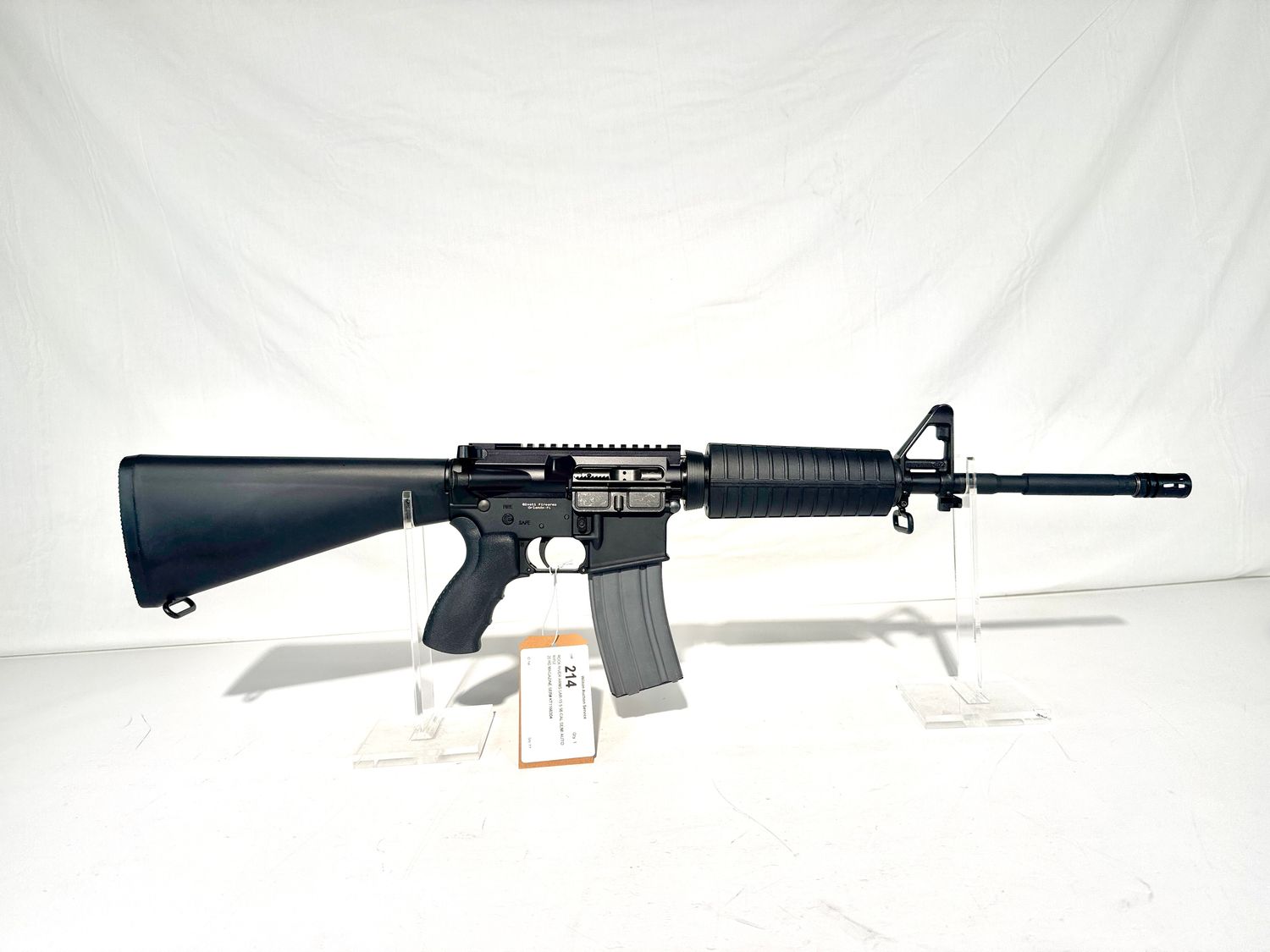 214 ROCK RIVER ARMS LAR-15 5.56 CAL SEMI AUTO RIFLE