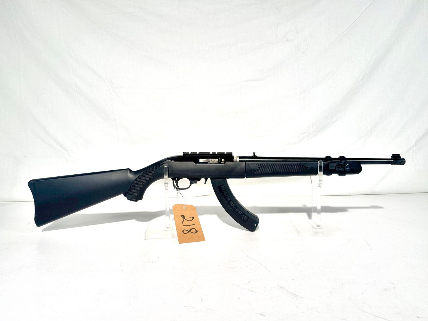 218 RUGER 10/22 22LR SEMI AUTO RIFLE