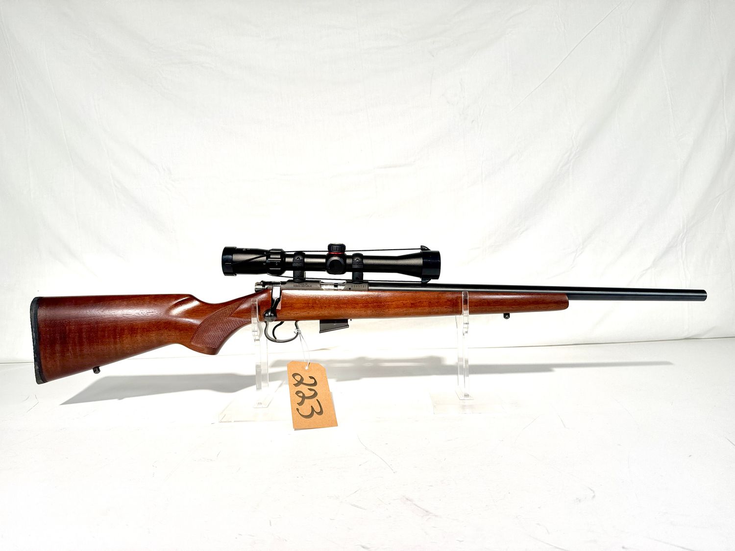 223 CZ MODEL 452-2E ZKM 22 WMR BOLT ACTION RIFLE