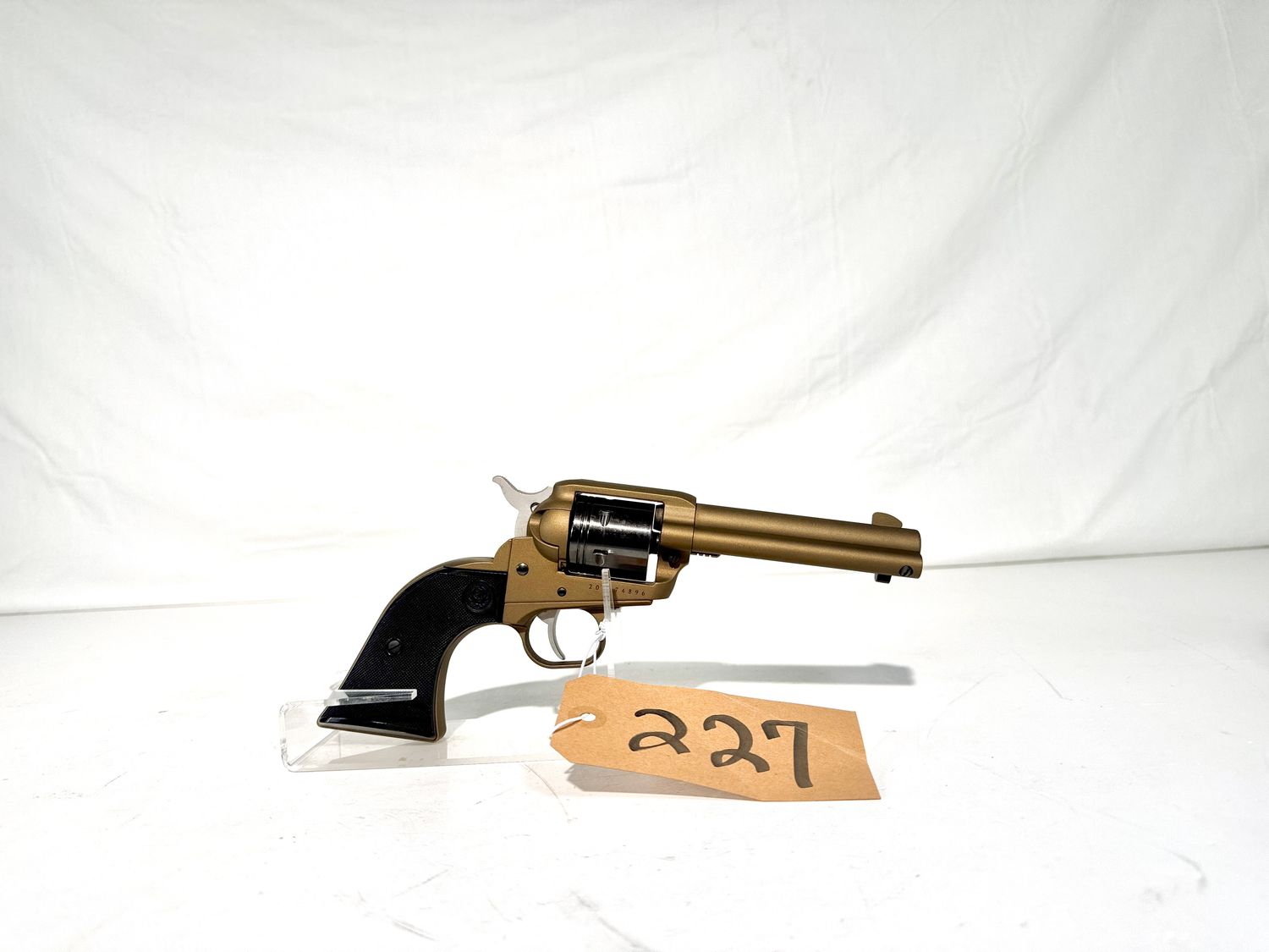 227 RUGER WRANGLER 22LR SINGLE ACTION REVOLVER
