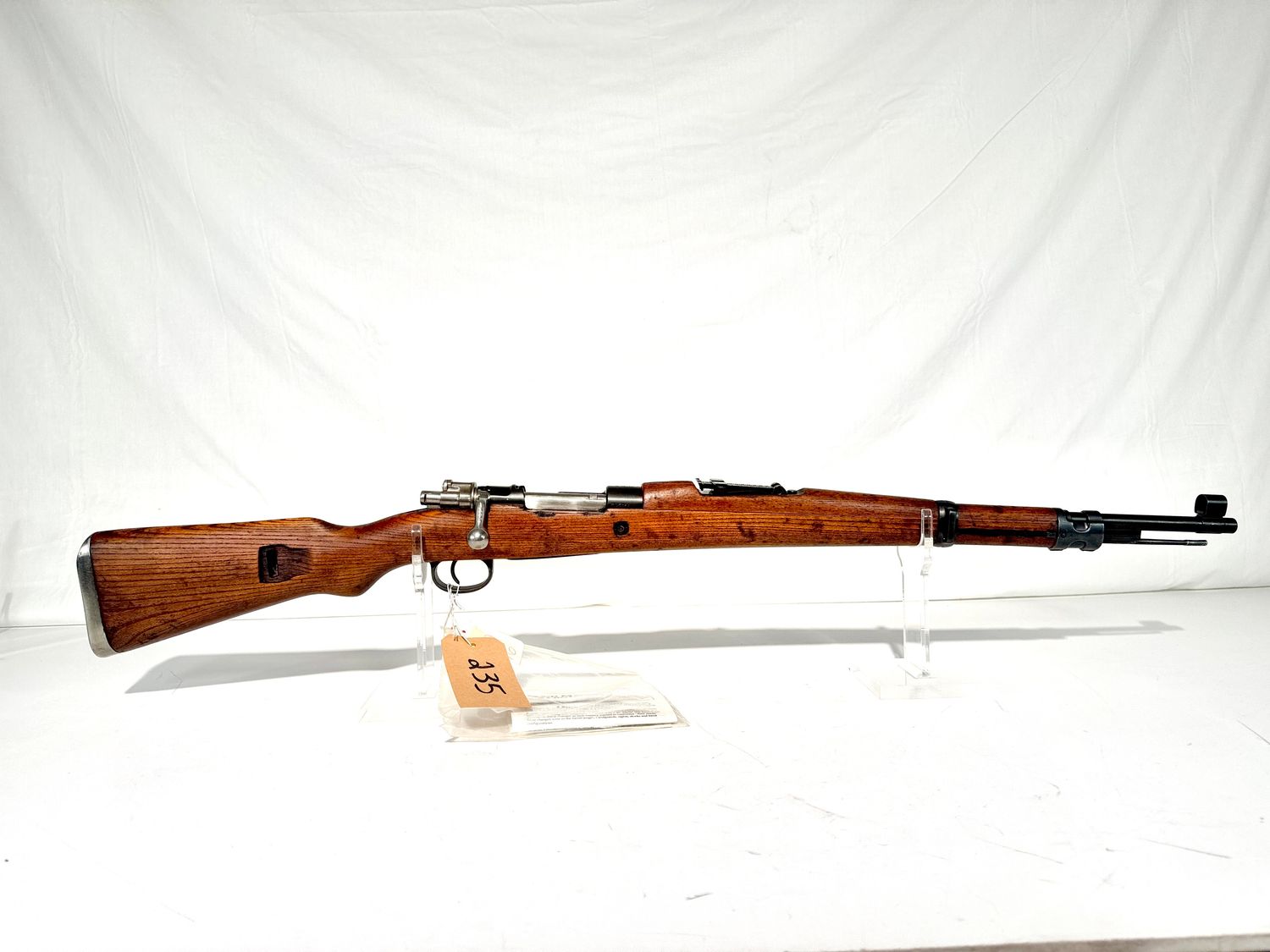 235 YUGOSLAVIAN MAUSER 48A 8x57 BOLT ACTION RIFLE