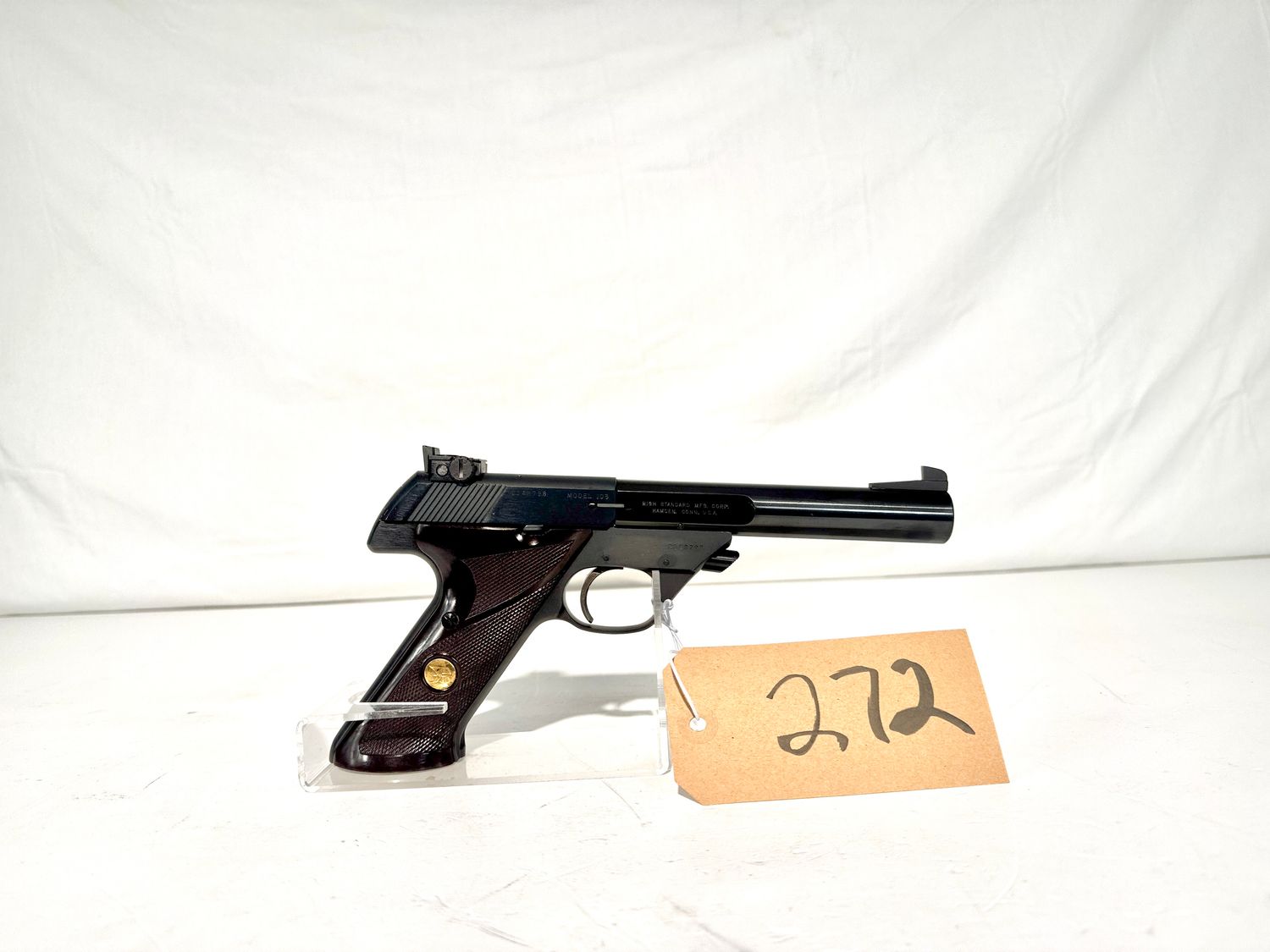 272 HIGH STANDARD 103 22LR SEMI AUTO PISTOL