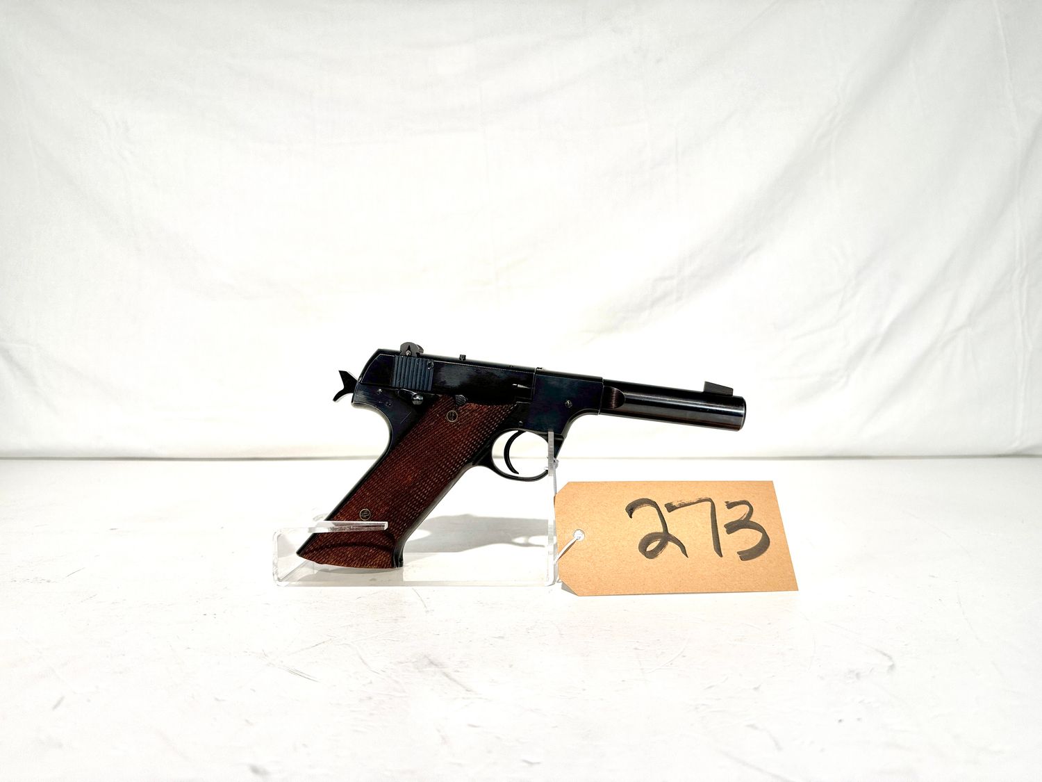 273 HIGH STANDARD H-D MILITARY 22LR SEMI AUTO PISTOL