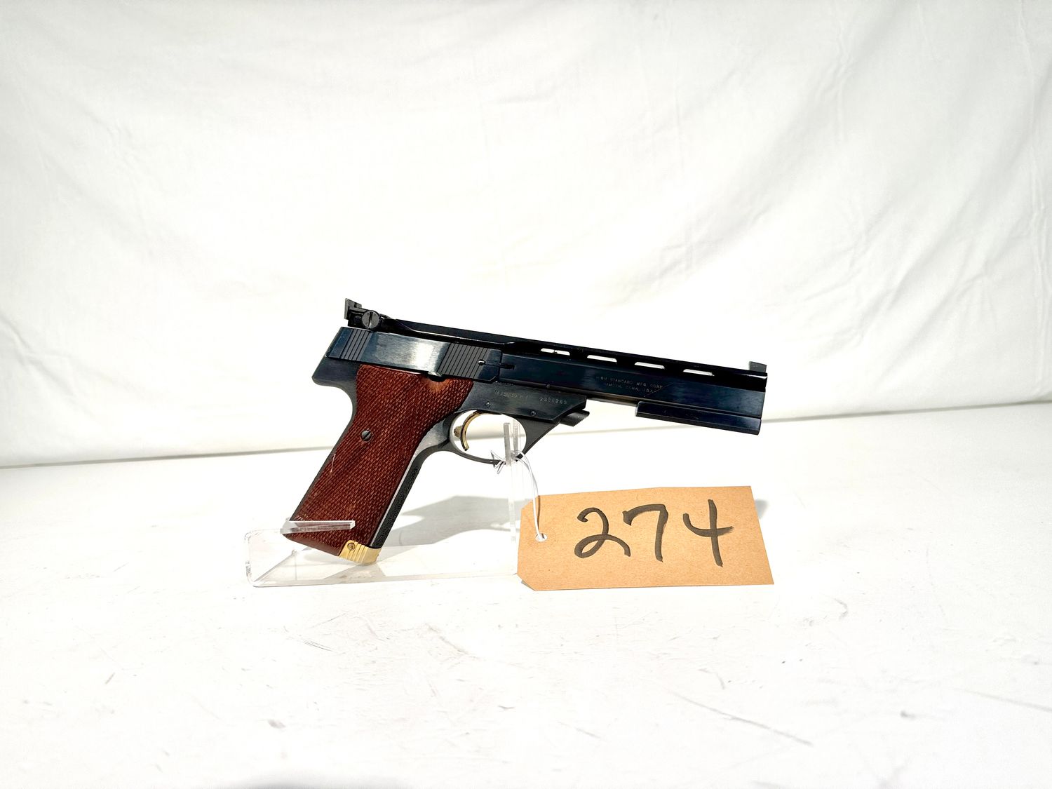 274 HIGH STANDARD "VICTOR" 22LR SEMI AUTO PISTOL