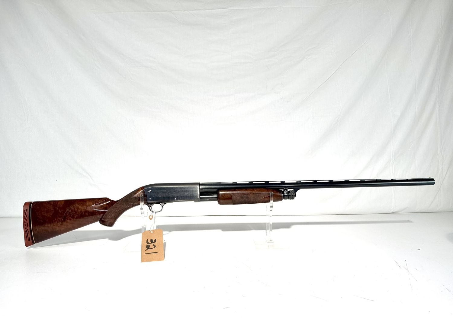 321 ITHACA MOD 37T TRAP 12 GA PUMP SHOTGUN