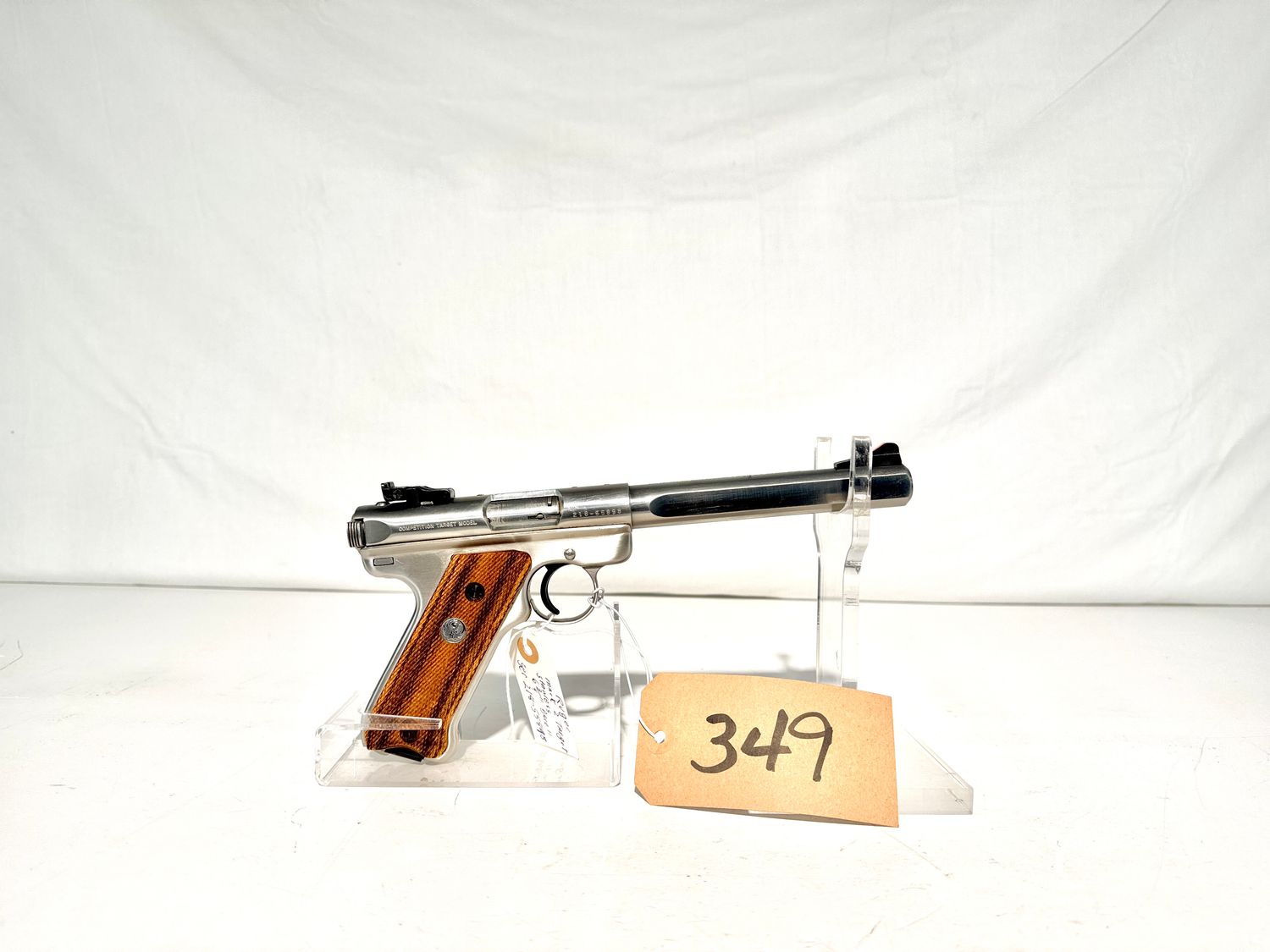 349 RUGER MARK II TARGET 22LR SEMI AUTO PISTOL
