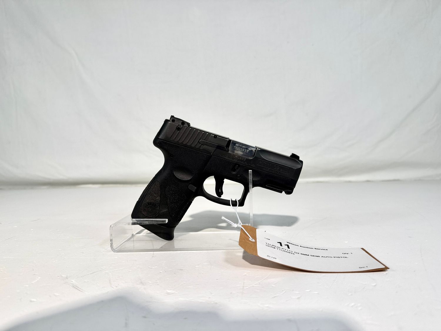 11 TAURUS PT111 G2 8MM SEMI AUTO PISTOL