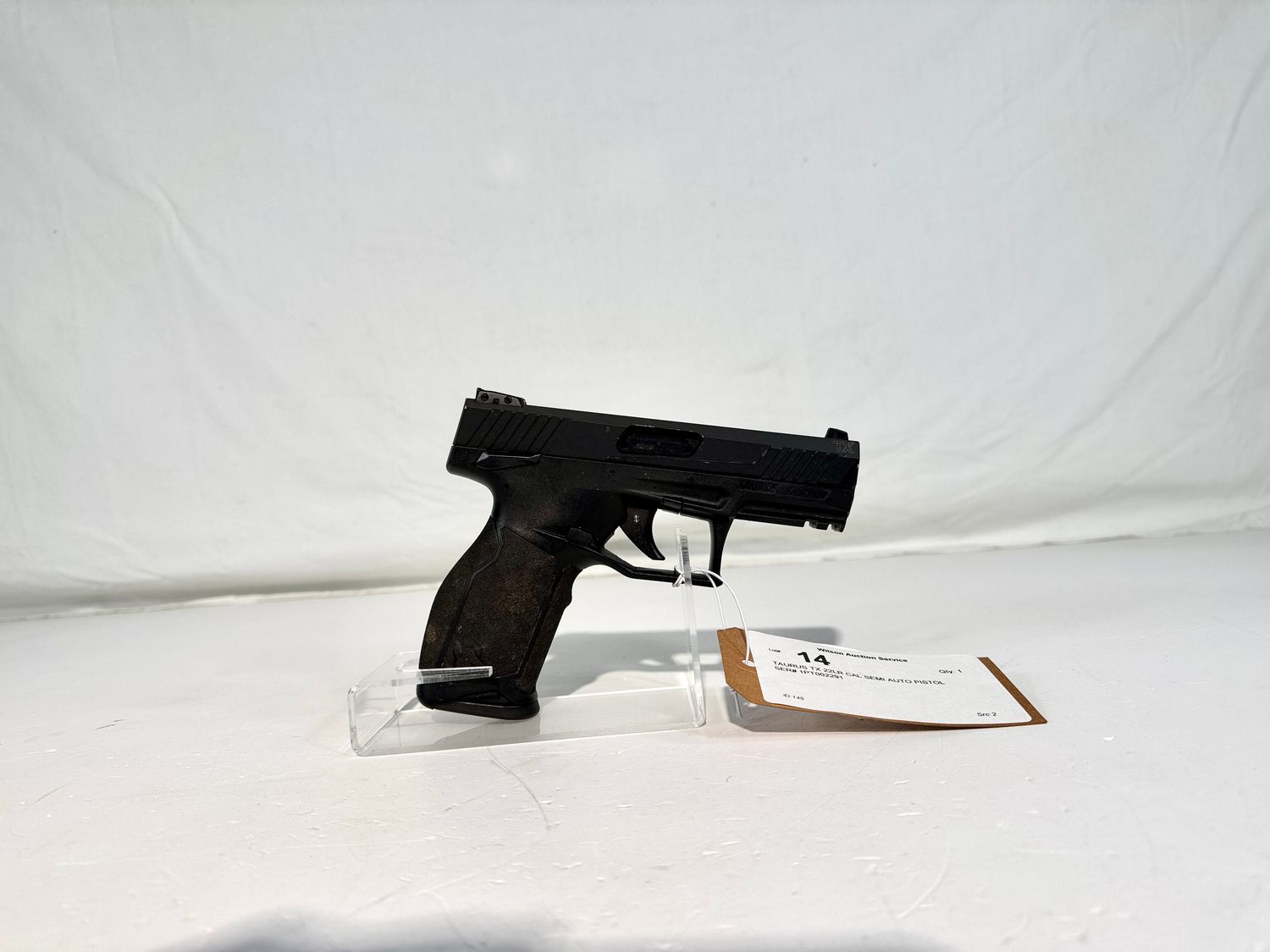 14 TAURUS TX 22LR CAL SEMI AUTO PISTOL