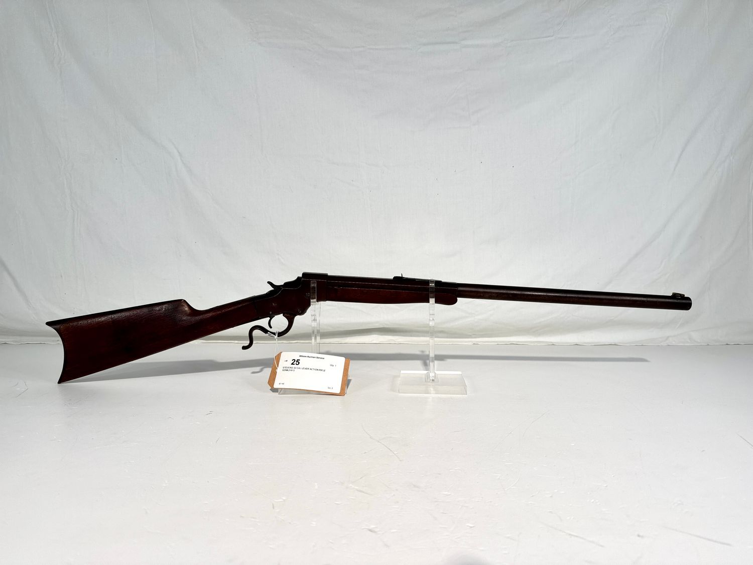 25 STEVENS 32 CAL LEVER ACTION RIFLE
