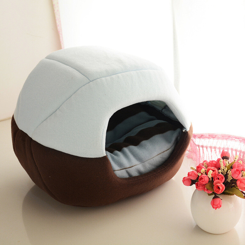 Cave bed for dogs with 2 Uses