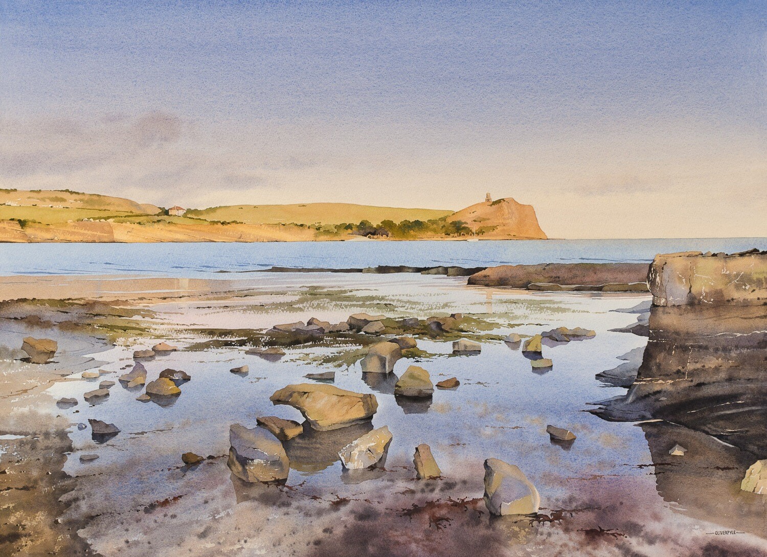 A Calm Summer Evening, Kimmeridge