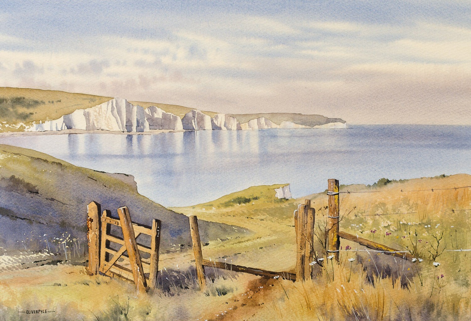 Evening Tranquility At Hope Gap