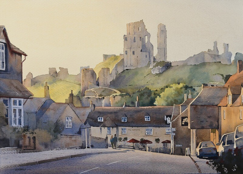 Evening Approaches, Corfe Castle