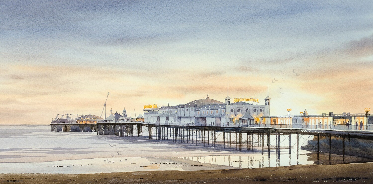 Sunset Over the Palace Pier