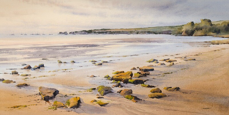 At Dawn on the Knoll Beach