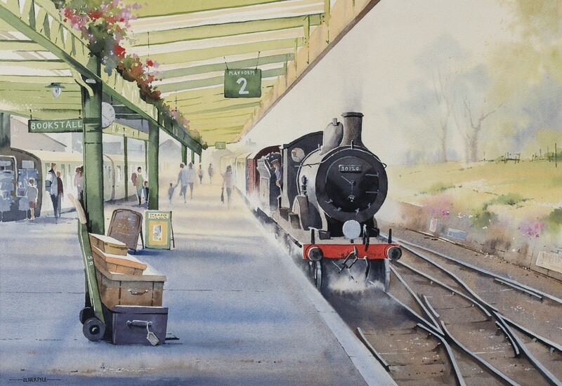 30120, Letting Off Steam at Swanage