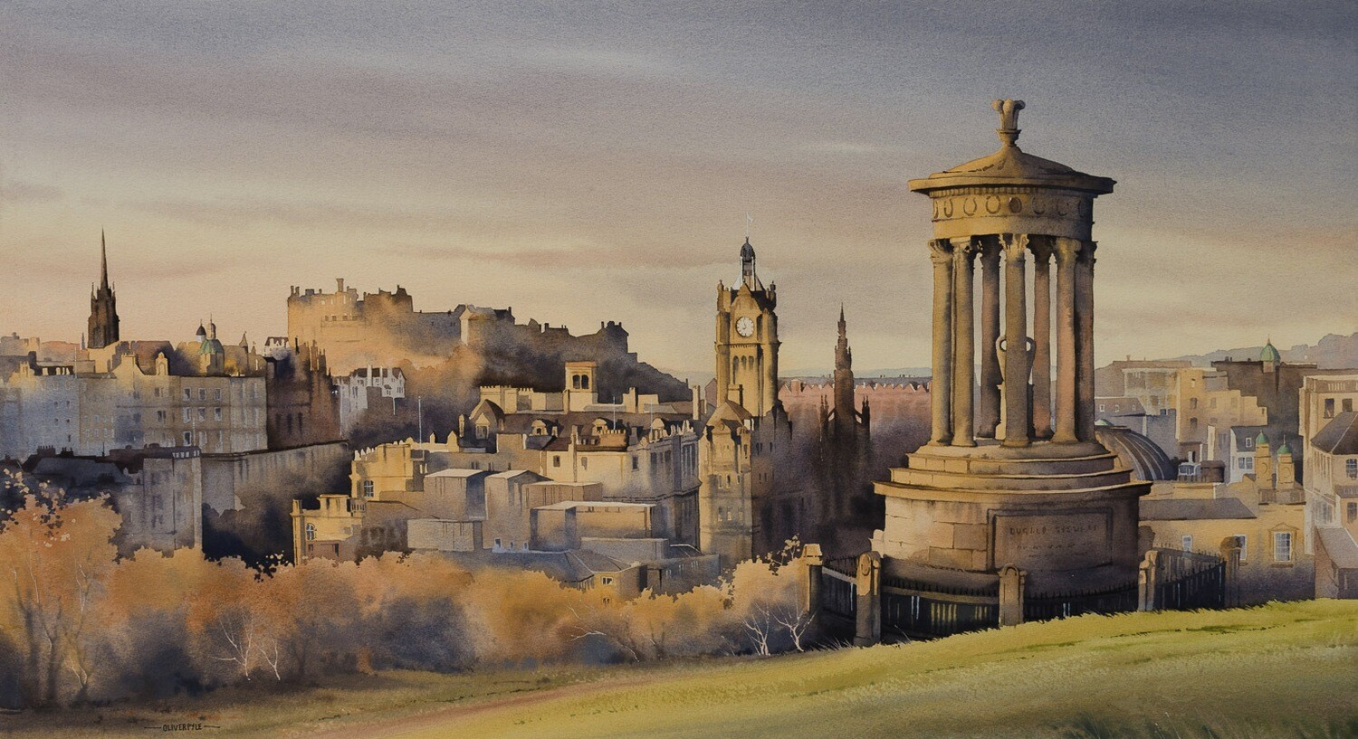 The Golden Glow of Morning, Edinburgh
