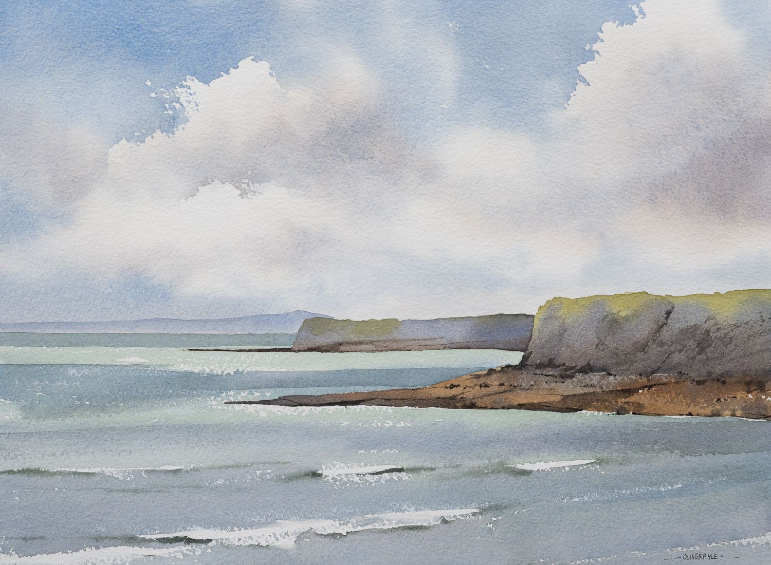 Sunlit Sea at Kimmeridge