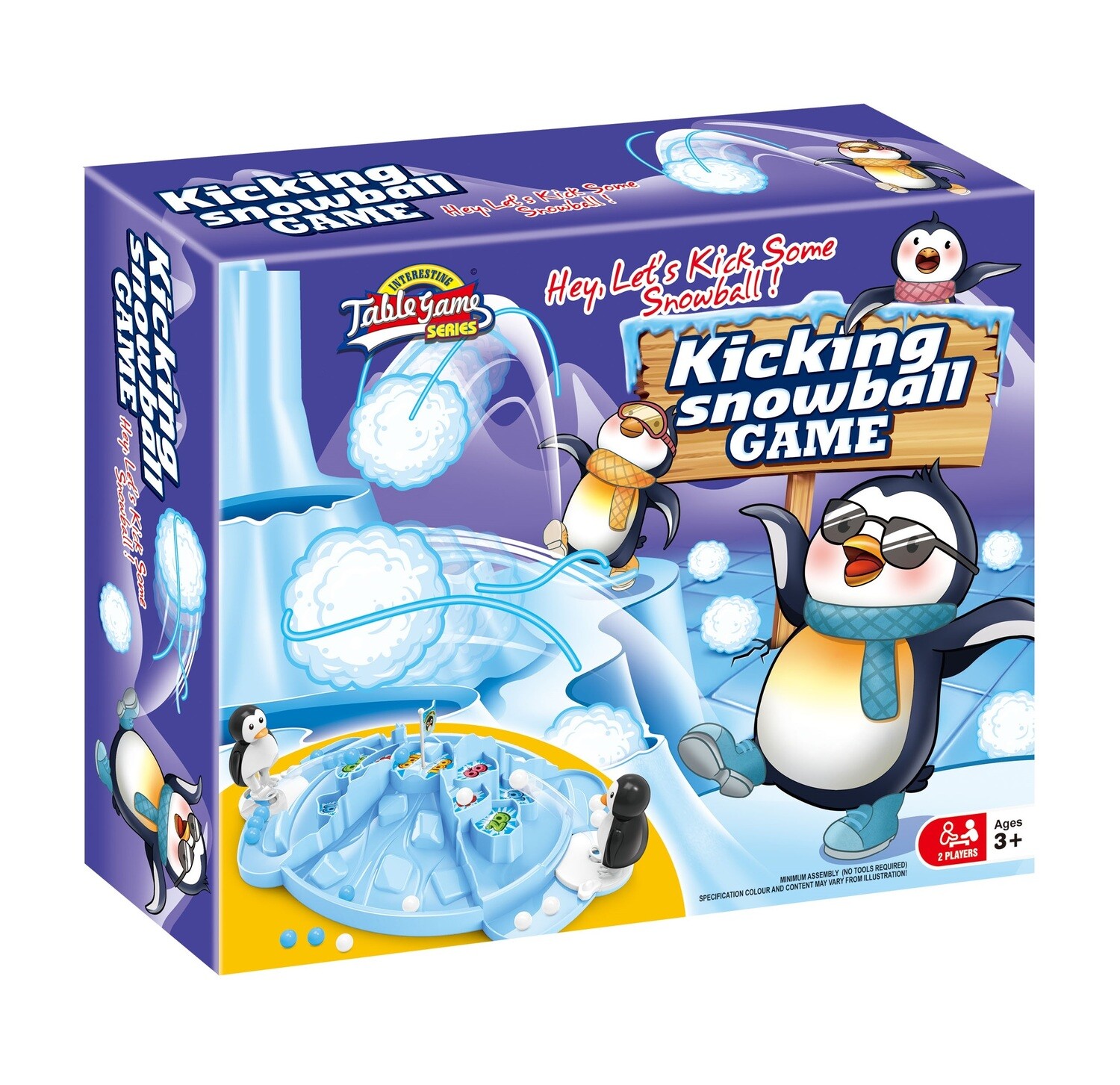 სამაგიდო თამაში - Kicking snowball game