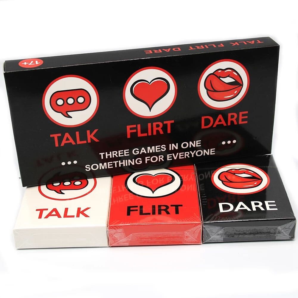 სამაგიდო თამაში - Talk, Flirt or Dare Cards 