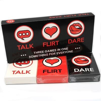 სამაგიდო თამაში - Talk, Flirt or Dare Cards 