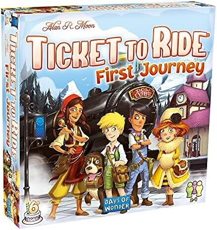 სამაგიდო თამაში - Ticket to ride First Journey us