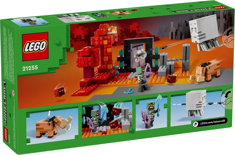 Constructor LEGO Minecraft Ambush near the portal to the Underworld