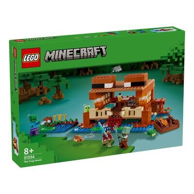Constructor LEGO Minecraft House in the shape of a frog