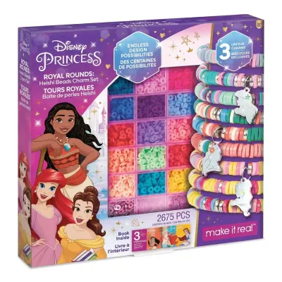 Make It Real Disney Princess Moana Royal Rounds Heishi Beads
