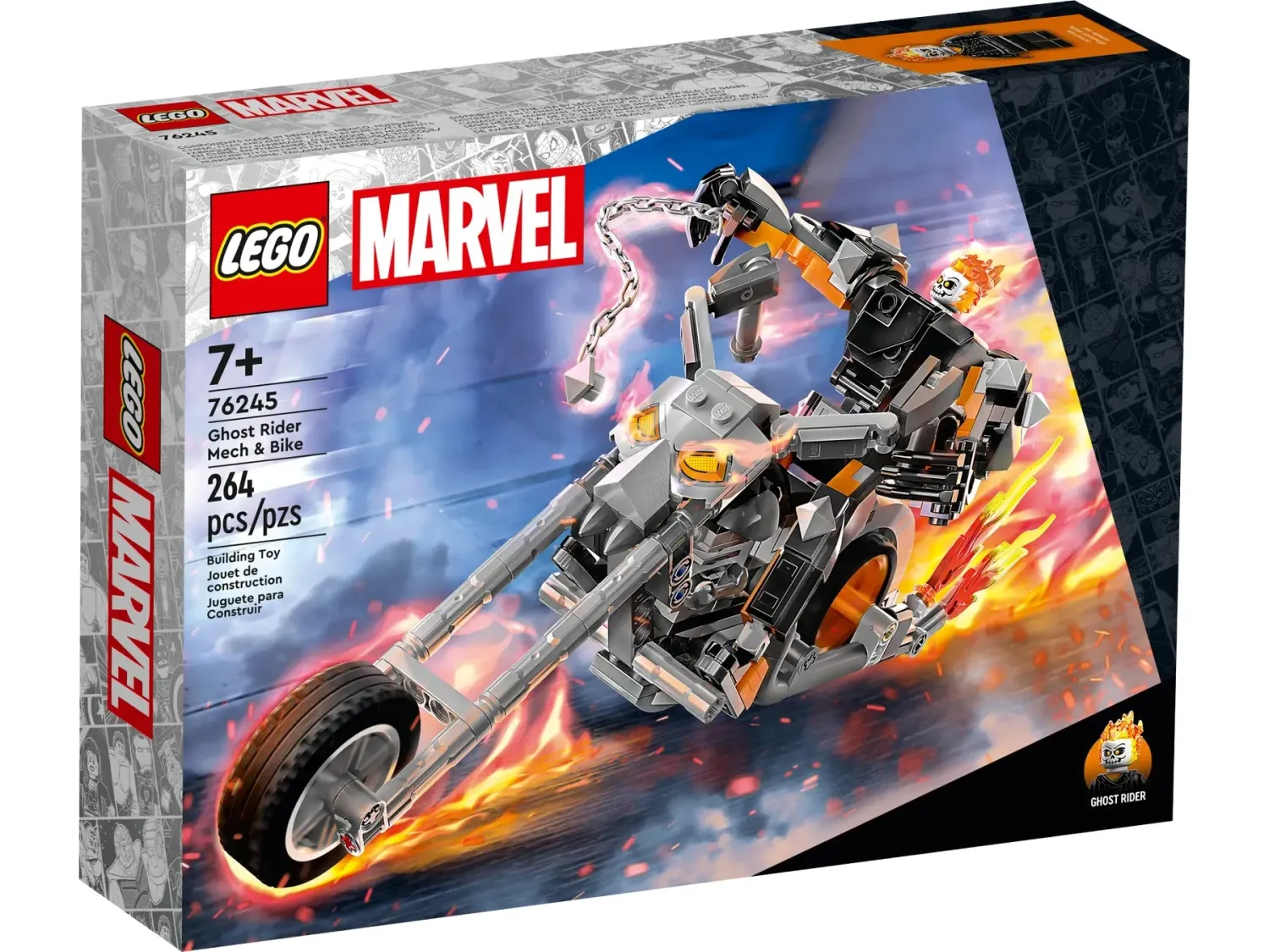 LEGO Super Heroes Ghost Rider Mech &amp; Bike