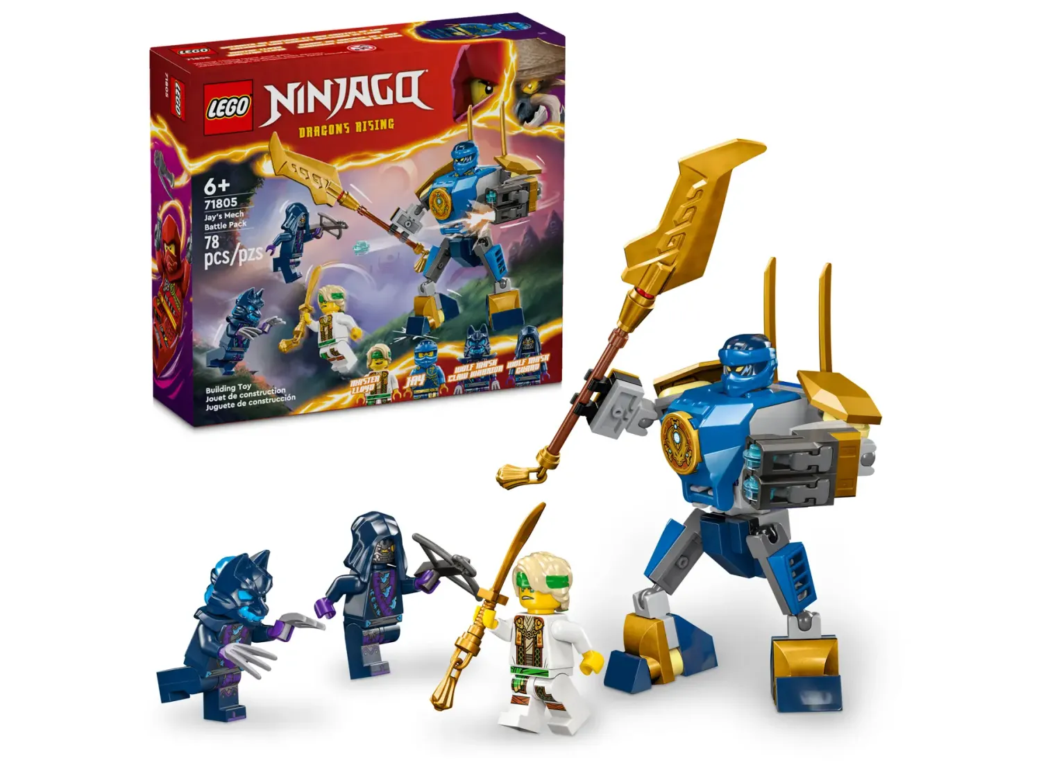 LEGO Constructor NINJAGO JAY&#39;S MECH BATTLE PACK