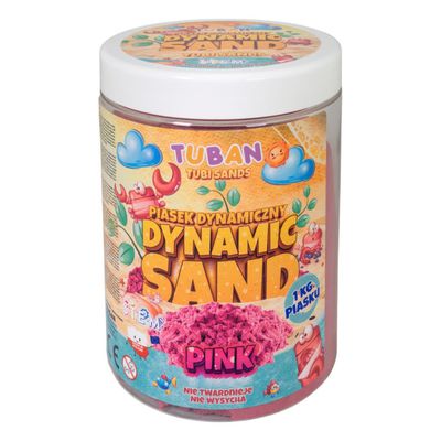 ქვიშა - DYNAMIC SAND PINK 1კგ TU3553