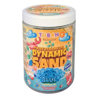 ქვიშა - DYNAMIC SAND BLUE 1კგ TU3554