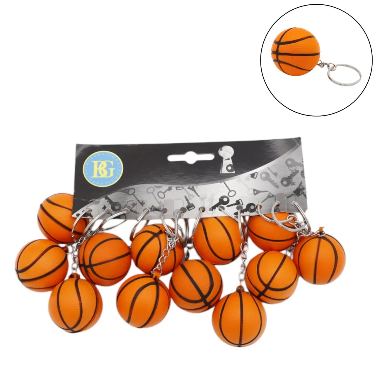 ბრელოკი - კალათბურთის ბურთი BASKET BALL 4CM