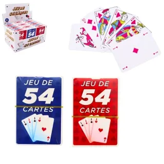 სათამაშო - კარტი წითელი/შავი PLAYING CARDS 2C