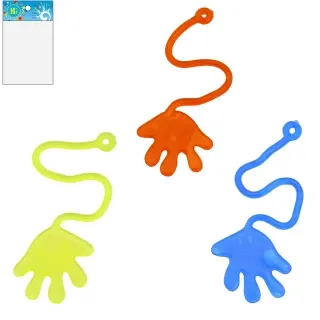 სათამაშო - წელვადი ხელი  HAND 5CM 3COL