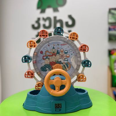 პლასტმასის სათამაშო ეშმაკის ბორბალი