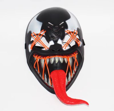 ჰელოუინის ნიღაბი - ვენომი ენით მანათობელი