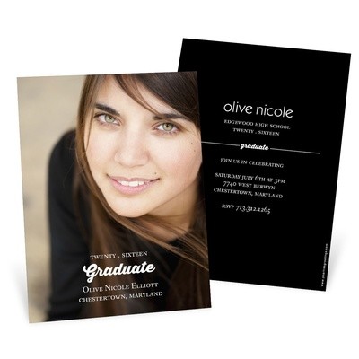 Photo Graduation Announcements