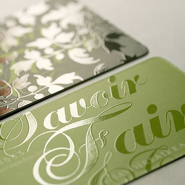 Spot UV Business Cards