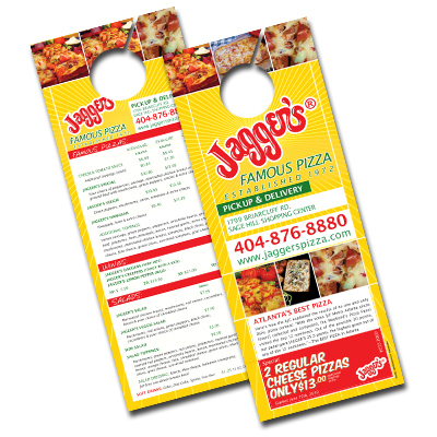 3.5&quot; x 8.5&quot; Door Hanger