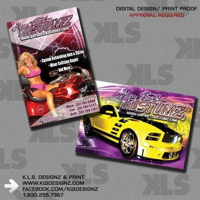 5,000 4x6 Flyers &amp; 1,000 Business Cards