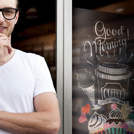 See-Through Window Vinyl